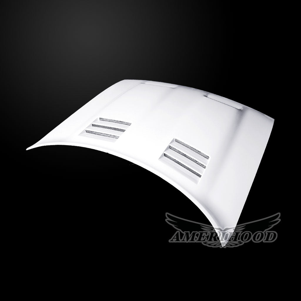 Dodge Challenger RDY Style Functional Ram Air With Heat Extractor Vents Hood